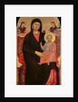 Madonna and Child Enthroned by Giotto