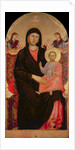 Madonna and Child Enthroned by Giotto