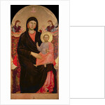 Madonna and Child Enthroned by Giotto