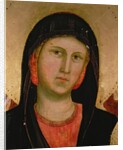 Madonna, from Madonna and Child Enthroned by Giotto (c.1266-1337)
