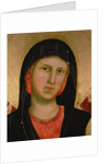 Madonna, from Madonna and Child Enthroned by Giotto (c.1266-1337)