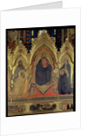The Strozzi Altarpiece, 1357 by Andrea di Cione Orcagna