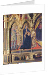 The Strozzi Altarpiece, 1357 by Andrea di Cione Orcagna