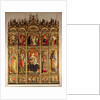 Madonna and Child with saints, polyptych, 1473 by Carlo Crivelli