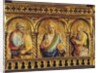 Christ with St. Peter and St. Paul by Carlo Crivelli