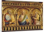 Christ with St. Peter and St. Paul by Carlo Crivelli