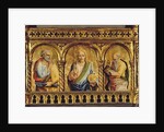 Christ with St. Peter and St. Paul by Carlo Crivelli