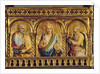 Christ with St. Peter and St. Paul by Carlo Crivelli