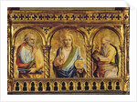 Christ with St. Peter and St. Paul by Carlo Crivelli