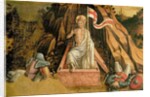 The Resurrection, right hand predella panel from the San Silvestro polyptych, 1468 by Carlo Crivelli
