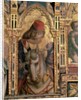 St. Martin, detail from the San Martino polyptych by Carlo Crivelli
