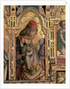 St. Martin, detail from the San Martino polyptych by Carlo Crivelli