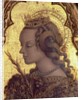 St. Catherine of Alexandria, detail from the San Martino polyptych by Carlo Crivelli
