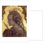 St. Catherine of Alexandria, detail from the San Martino polyptych by Carlo Crivelli