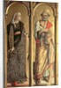 St. Catherine of Alexandria and St. Peter by Carlo Crivelli