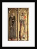 St. Catherine of Alexandria and St. Peter by Carlo Crivelli