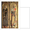 St. Catherine of Alexandria and St. Peter by Carlo Crivelli