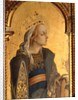 St. Catherine, detail from the Santa Lucia triptych by Carlo Crivelli