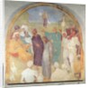 Christ before Pilate, lunette from the fresco cycle of the Passion, 1523-6 by Jacopo Pontormo
