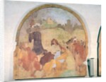 Christ in the Garden, lunette from the fresco cycle of the Passion, 1523-6 by Jacopo Pontormo