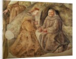 The Reform of the Carmelite Rule, detail of two Carmelite friars, c.1422 by Fra Filippo Lippi