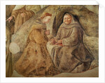 The Reform of the Carmelite Rule, detail of two Carmelite friars, c.1422 by Fra Filippo Lippi