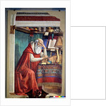 St. Jerome in his Study, 1480 by Domenico Ghirlandaio