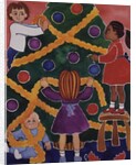 Decorating the Christmas Tree by Cathy Baxter