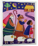 The Shepherds Journey to Bethlehem by Cathy Baxter