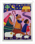 The Shepherds Journey to Bethlehem by Cathy Baxter
