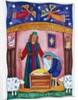 Nativity with Angels by Cathy Baxter