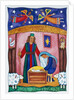 Nativity with Angels by Cathy Baxter
