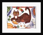 Christmas Cat and the Turkey by Cathy Baxter