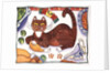 Christmas Cat and the Turkey by Cathy Baxter