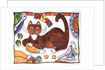 Christmas Cat and the Turkey by Cathy Baxter
