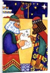 The Wise Men Looking for the Star of Bethlehem by Cathy Baxter