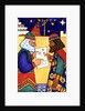 The Wise Men Looking for the Star of Bethlehem by Cathy Baxter