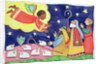 Annunciation to the Shepherds by Cathy Baxter