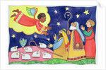 Annunciation to the Shepherds by Cathy Baxter