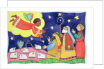 Annunciation to the Shepherds by Cathy Baxter