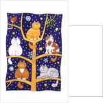 Five Christmas Cats by Cathy Baxter