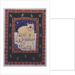 Polar Bear and Cubs by Cathy Baxter