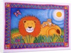 Lion in the Sun, 1997 by Cathy Baxter