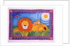 Lion in the Sun, 1997 by Cathy Baxter