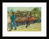 Boys on the Towpath, Camden Lock by Brenda Brin Booker