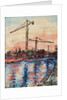 Canal Evening with Cranes by Brenda Brin Booker