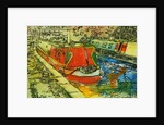 Canal Boats, Camden by Brenda Brin Booker