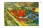 Canal Boats, Camden by Brenda Brin Booker