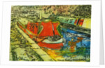Canal Boats, Camden by Brenda Brin Booker
