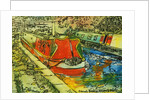 Canal Boats, Camden by Brenda Brin Booker